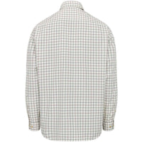 Navy/Green/Wine Hoggs Of Fife Mens Fenwick Tattersall Shirt back