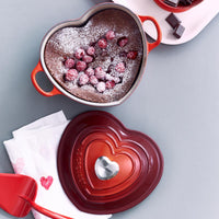 Le Creuset 20cm Cast Iron Heart Casserole Dish