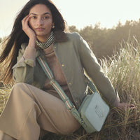 Mint Fairfax & Favor Womens Finsbury Cross Body Bag