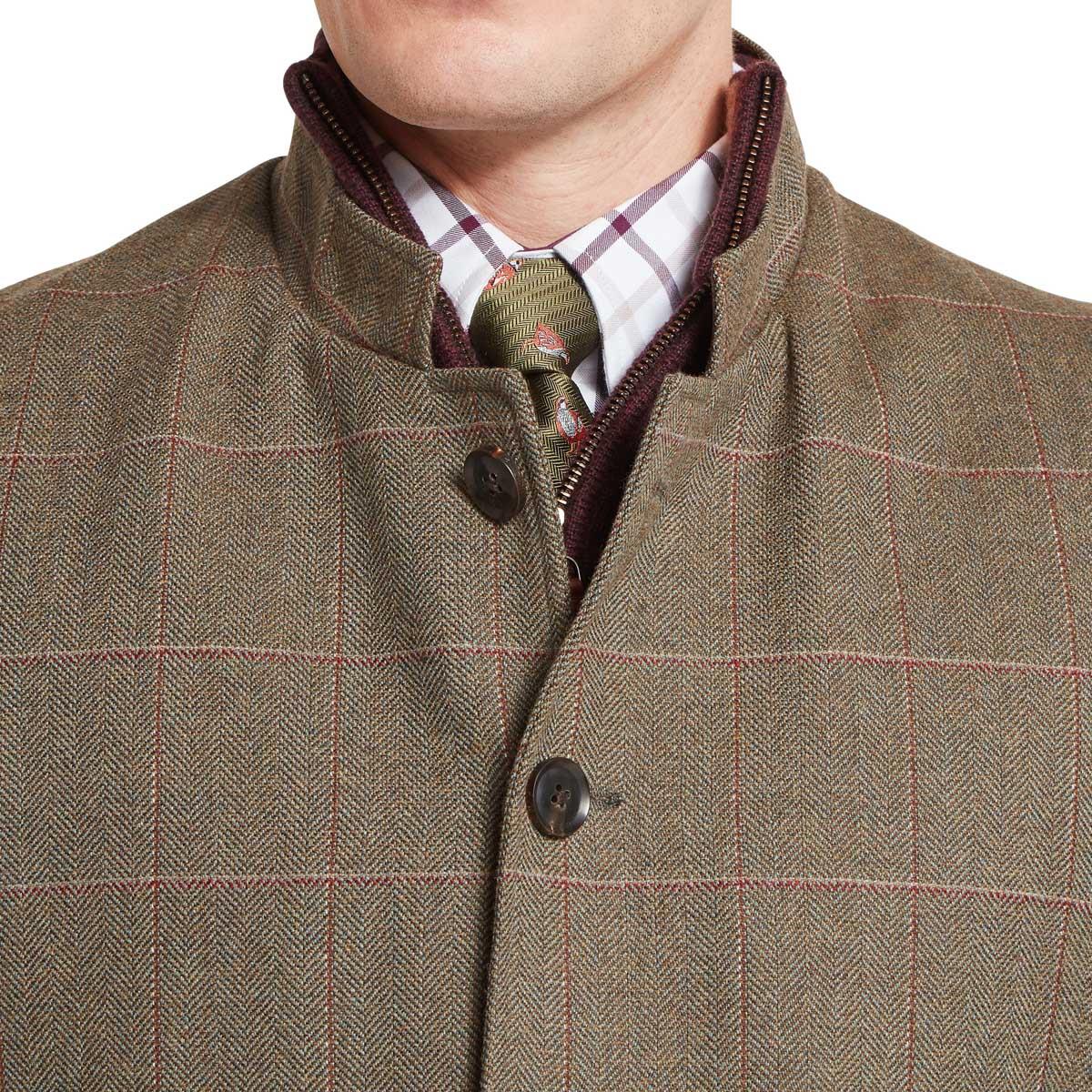 Schoffel Mens Holcot Tweed Waistcoat