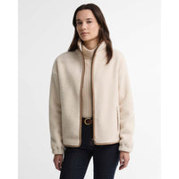 ECRU Barbour Womens Homeswood Fleece Jacket FRONT
