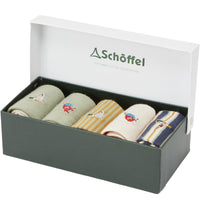 Schoffel Mens Bamboo Sock Box Of 5