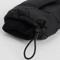 Black Barbour Mens Harker Waterproof Gloves Cuff