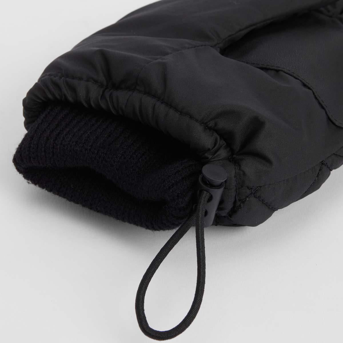 Black Barbour Mens Harker Waterproof Gloves Cuff