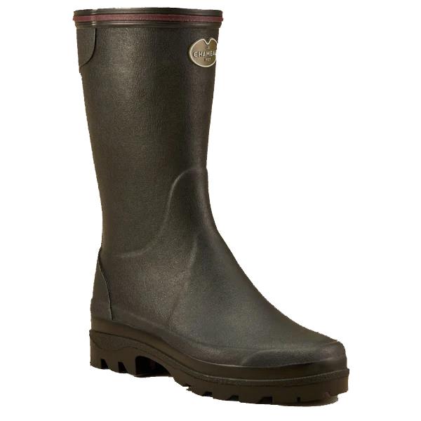 Le Chameau Womens Giverny Bottillon noir