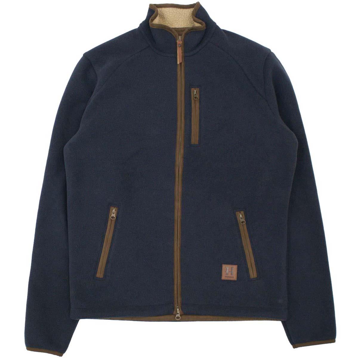 DARK NAVY Harkila Mens Sandhem Sherpa Fleece Jacket