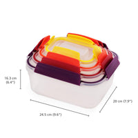 Joseph Joseph Nest Lock 8-Piece Mixed Food Container Set