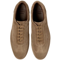 Flint Suede Loake Mens Mayfair Trainer TOP