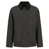 Olive Check Barbour Mens Modern Beaufort Check Wax Jacket