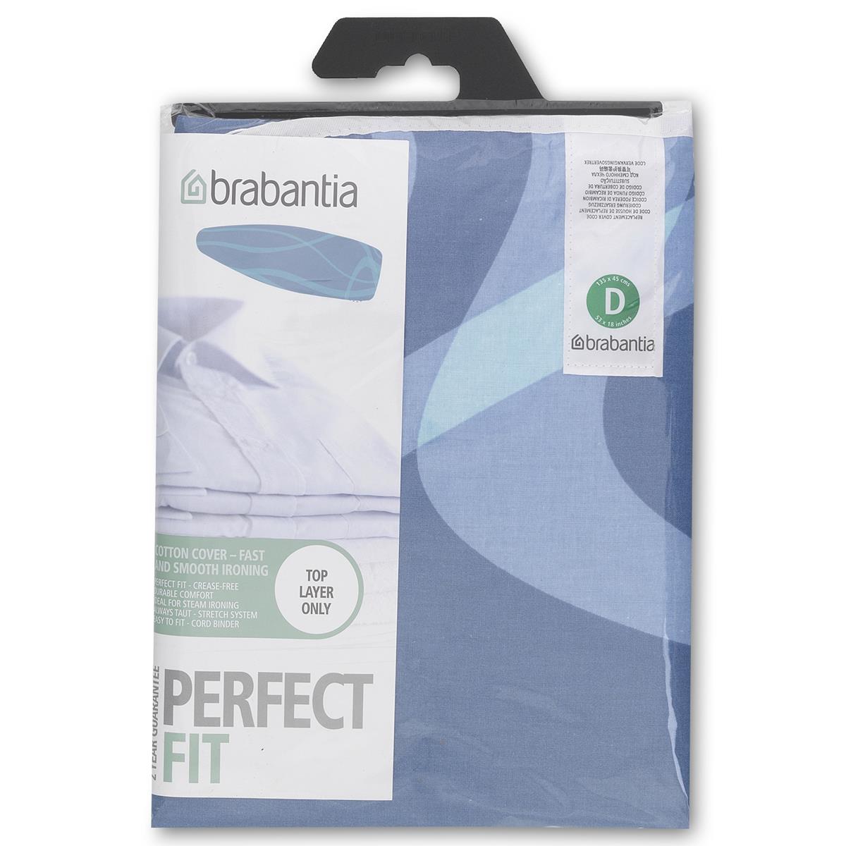 Brabantia Ironing Board Cover D 135x45cm 2mm Foam Assorted Designs