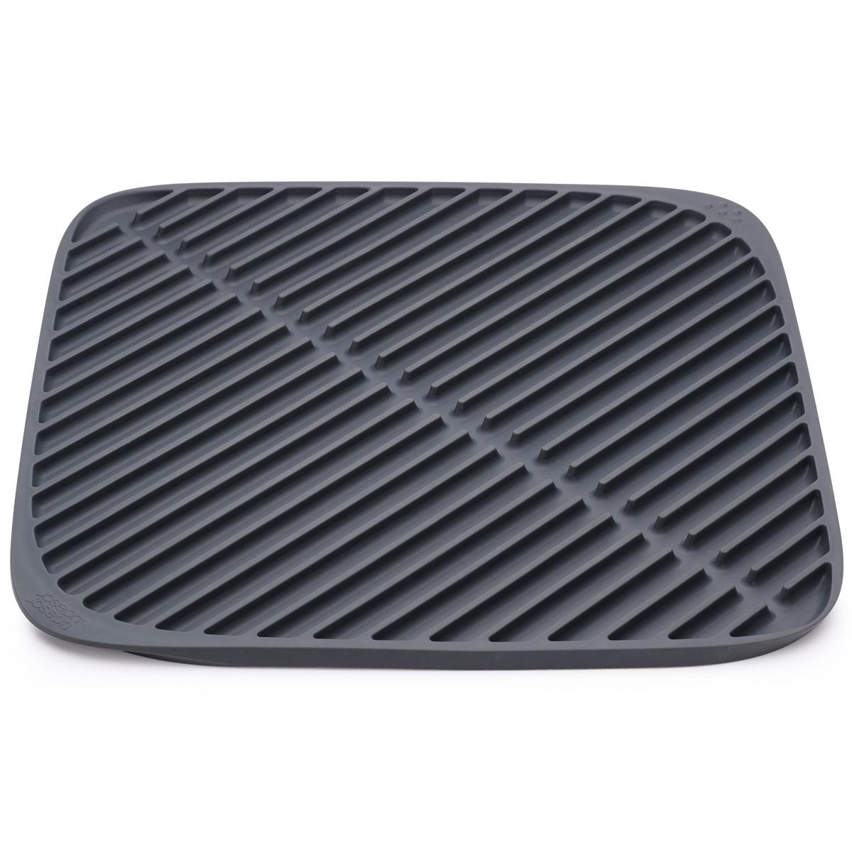 Grey Joseph Joseph Flume Large Dish Draining Mat