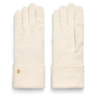 Cream Holland Cooper Womens Classic Logo Gloves