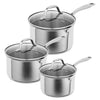 Kuhn Rikon Allround Plus 3 Piece Saucepan Set