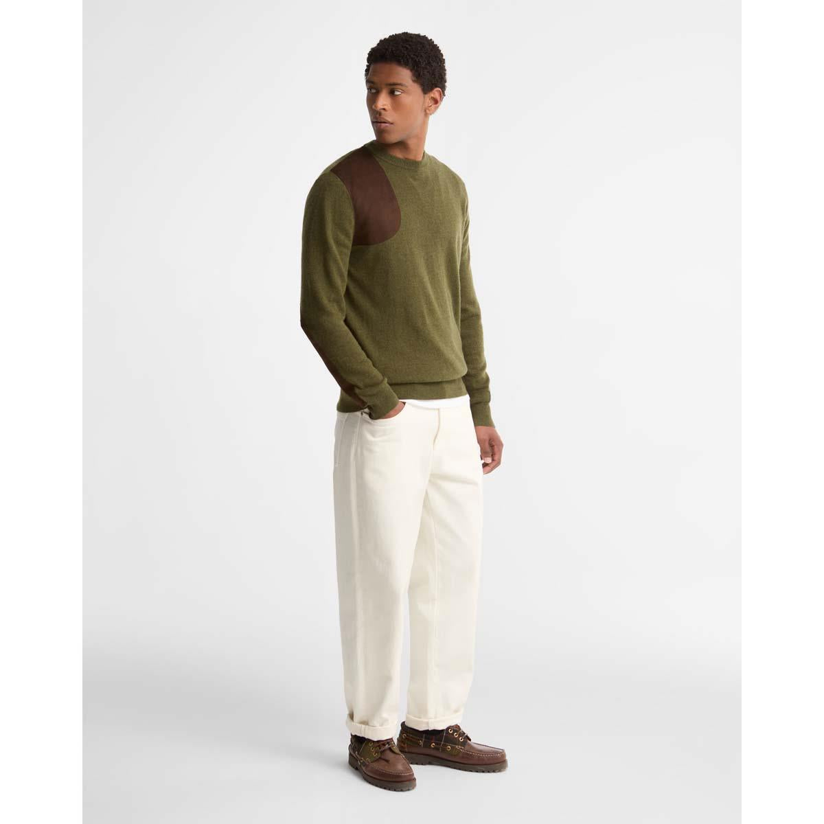 Barbour Mens Whitworth Crewneck Sweater