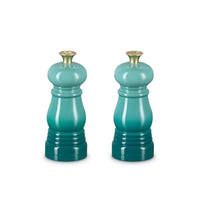 Le Creuset Set of 2 Classic Mini Mills Bleu Riviera