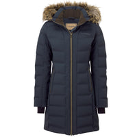 Carbon Navy Schoffel Womens Hurlingham Waterproof Down Coat