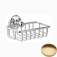 Brushed Gold Gloss Samuel Heath Novis Soap Basket N1030