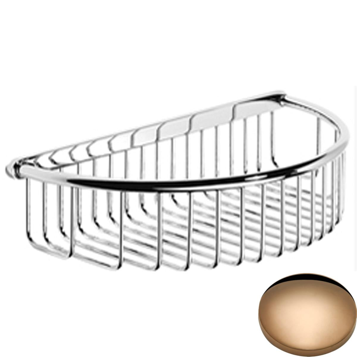Antique Gold Samuel Heath Shower Basket N154