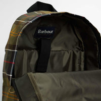 Classic Tartan Barbour Torridon Tartan Backpack Open