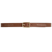Fairfax & Favor Rockingham Belt tan suede belt
