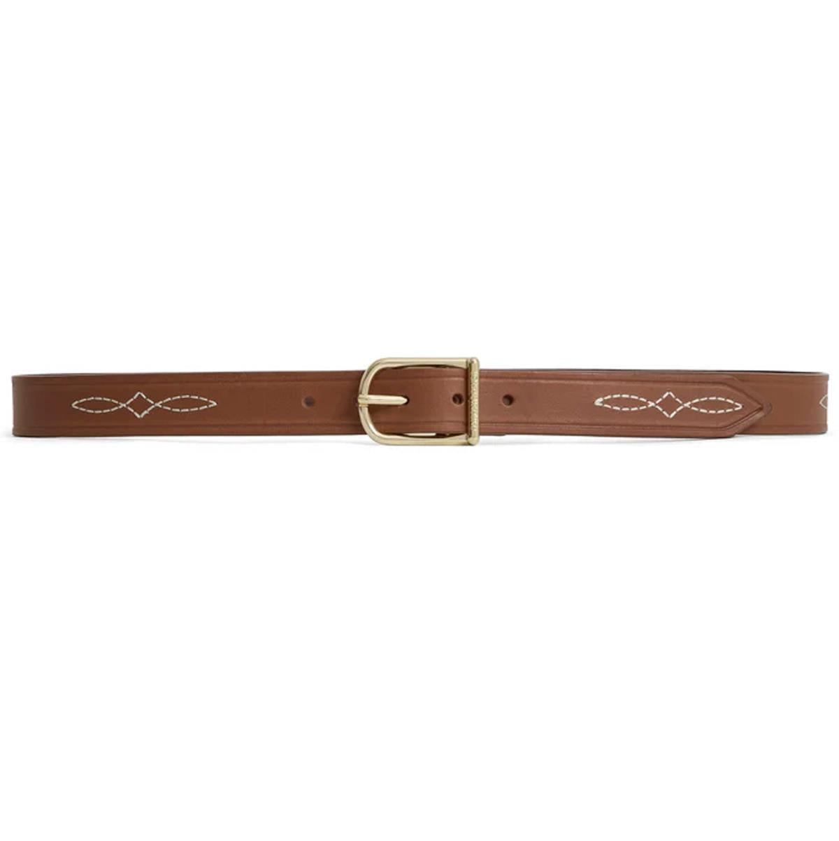 Fairfax & Favor Rockingham Belt tan suede belt