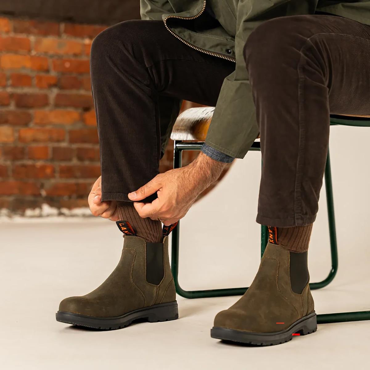 Lanx Mens Ribble Chelsea Boot