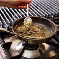 Stellar Zero Stainless Steel Uncoated Frying Pan