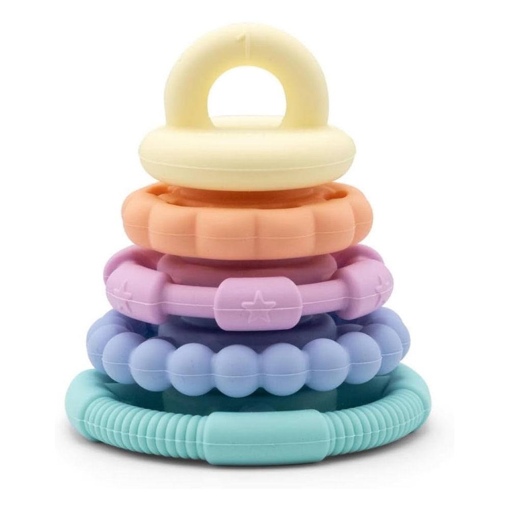 Jellystone Rainbow Stacker & Teether - Pastel