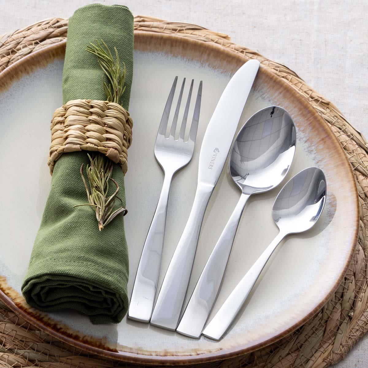 Viners Everyday Purity 18/0 24 Piece Cutlery Set LS4