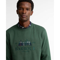 Barbour Mens Evergreen Crew Neck Sweatshirt
