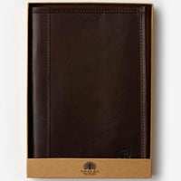 Teales Dark Brown Notebook