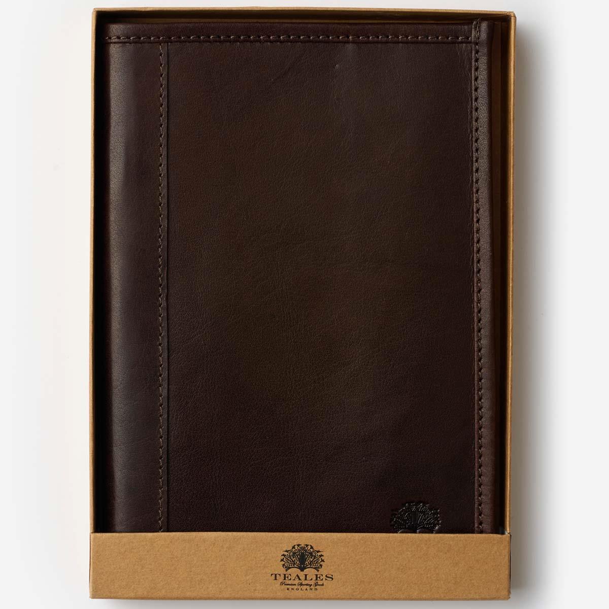 Teales Dark Brown Notebook