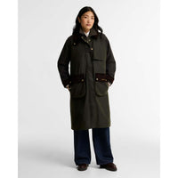 Barbour Womens Checked Kirklees Wax Jacket