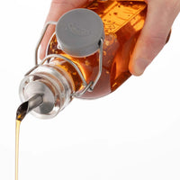 Kilner Set of 2 300ml Oil Bottles and Metal Rack POUR