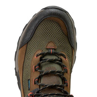 Brown Bark Ariat Mens Traverse Mid Waterproof Hiking Boots Toe