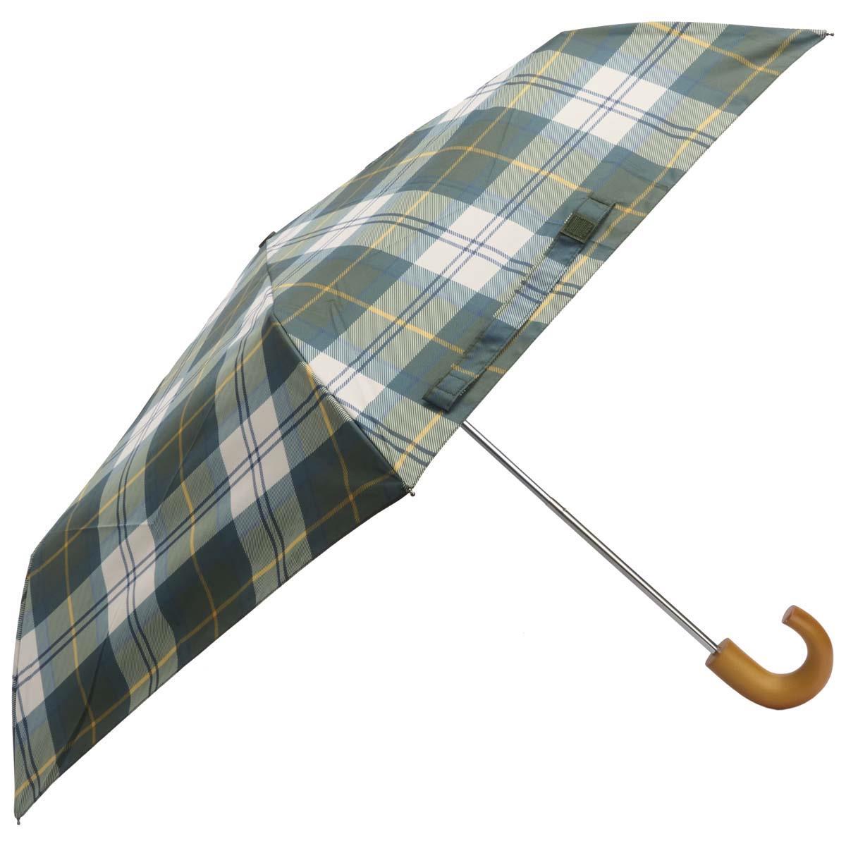 Barbour Tartan Mini Umbrella