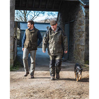 Loden Hoggs Of Fife Mens Glenbervie Quilted Gilet Lifestyle 2