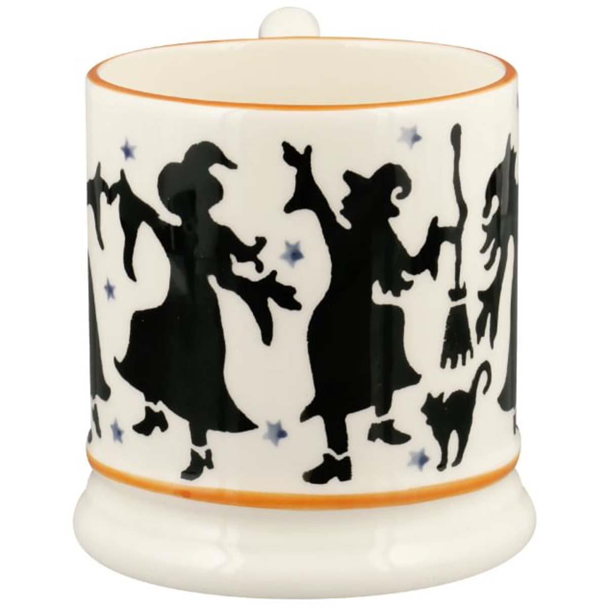Emma Bridgewater Halloween Dancing Witches Half Pint Mug