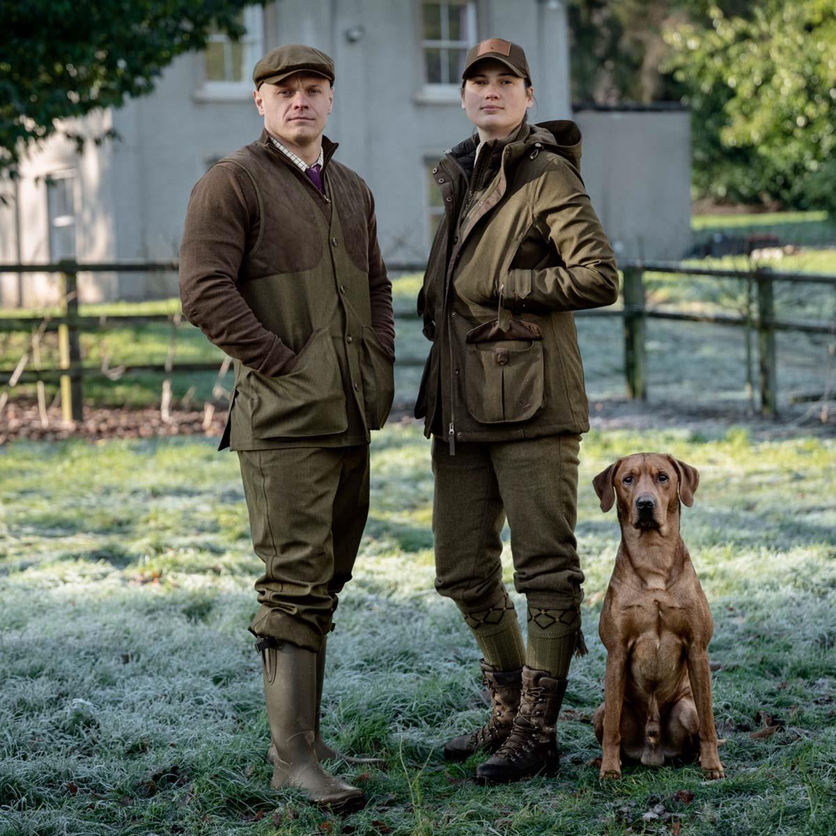 Shaded Olive Seeland Womens Woodcock Royale Eve Jacket LS2