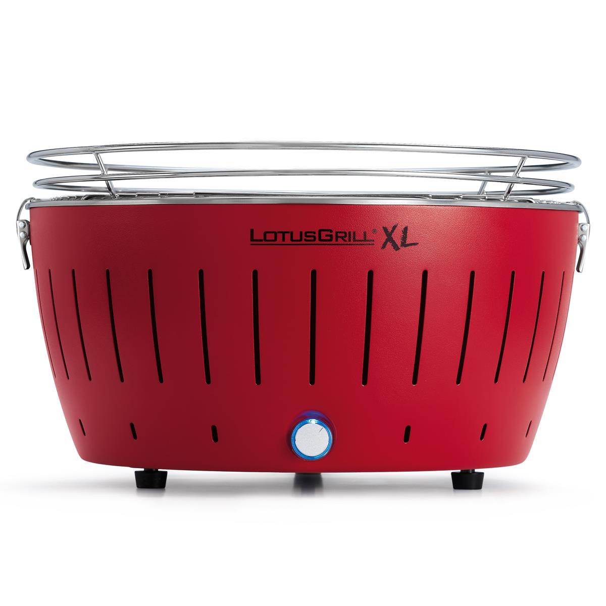 LotusGrill Smokeless XL BBQ in Red