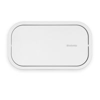 White Brabantia MindSet Bathroom Waste Caddy From Above