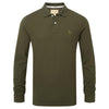 Green Schoffel Mens St Ives Long Sleeve Polo Shirt