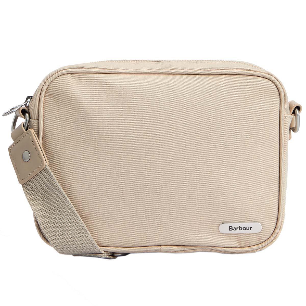Pebbled Pink Barbour Womens Olivia Crossbody Bag
