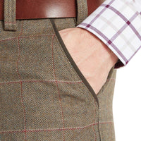 Lochlane Tweed Schoffel Ptarmigan Tweed Plus Twos Pocket