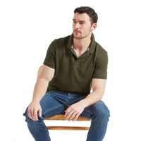 Forest  Schoffel Mens St Ives Polo Shirt ON MODEL