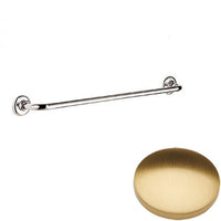 Brushed Gold Gloss Samuel Heath Novis Towel Rail N1055