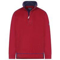 Rouge Lazy Jacks Mens LJ700 1/4 Zip Pique Sweatshirt