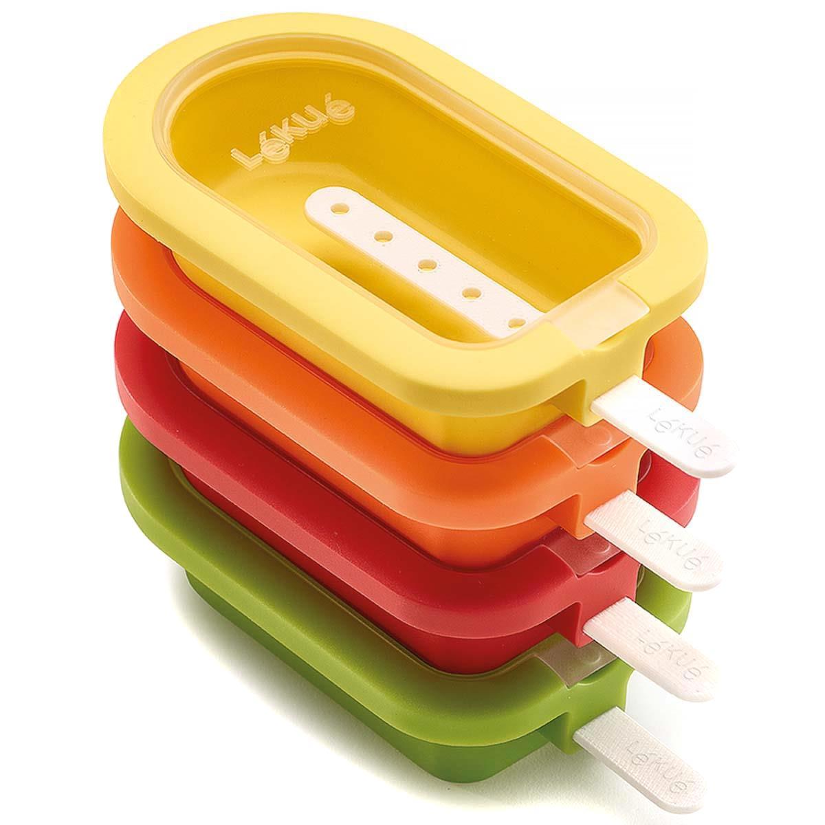 Lekue Stackable Big Ice Lolly Moulds Set of 4