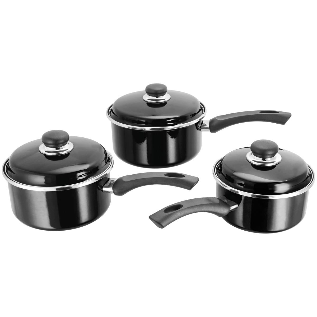 Judge Induction 3 Piece Non- Stick Saucepan Set