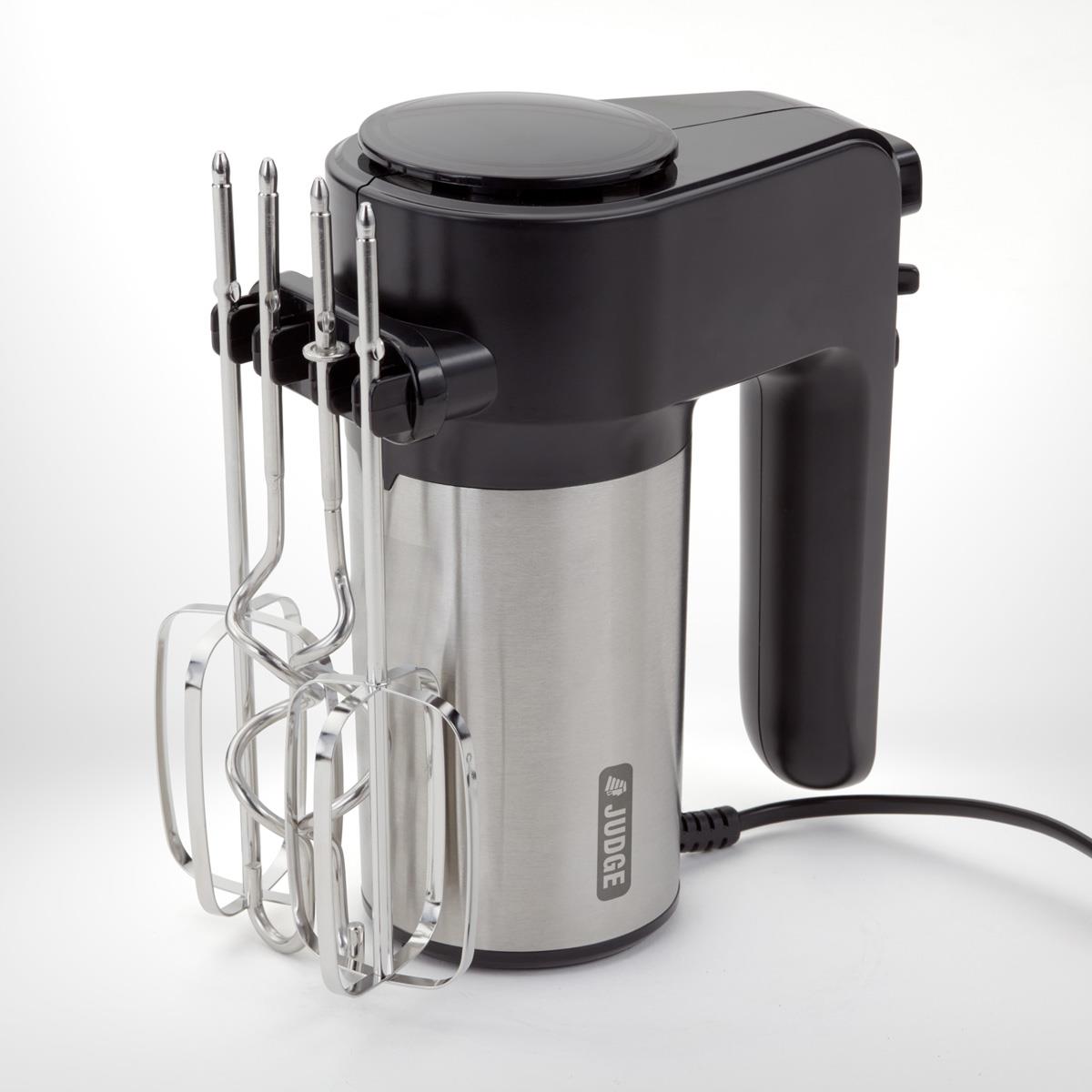 Judge Electricals Twin Blade Hand Mixer With Storage Clip